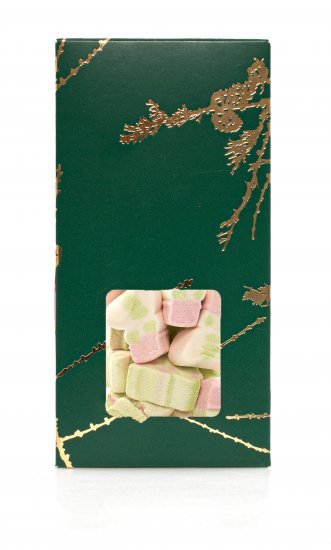 Guld Lærkegren Lukket hanger, Juleskum, 50 g.