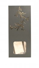 Lysgrøn m/ Guld Grene Hanger - 70 g. Fransk Nougat